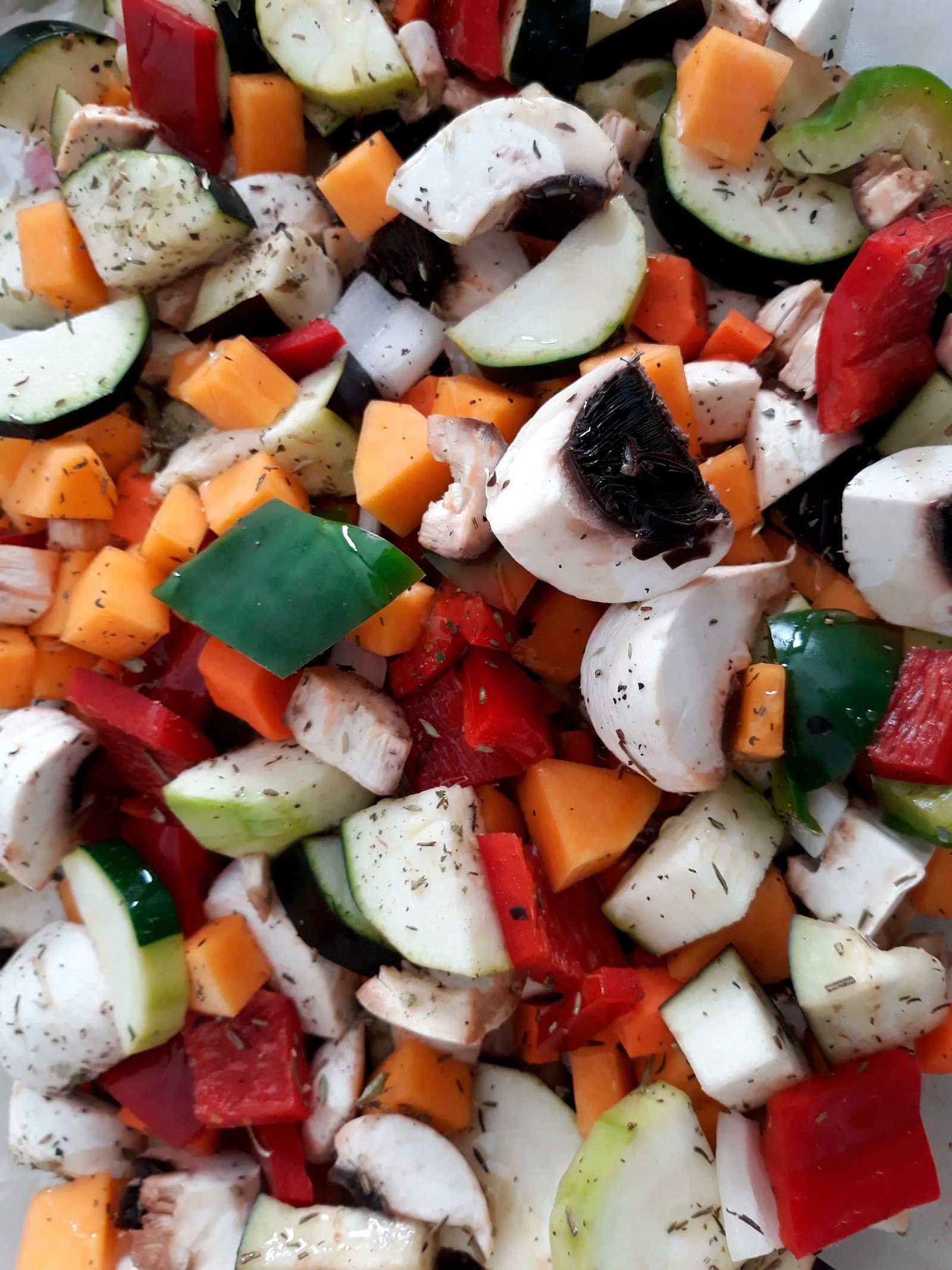 Verduras al horno