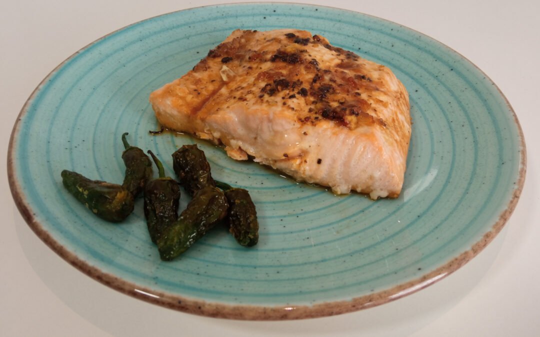 Salmón a la pimienta
