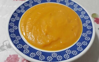 Crema de calabaza al curry